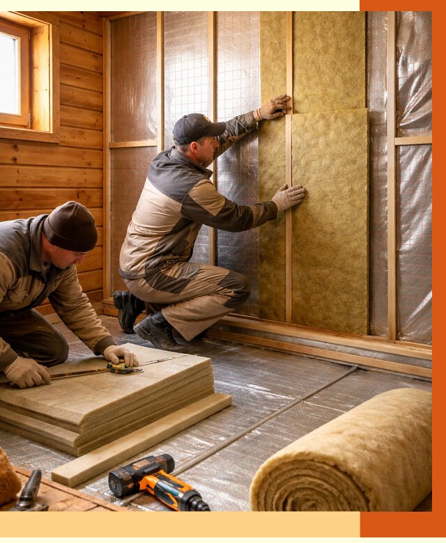 Утепление бани изнутри в Верхней Пышме под ключ от 4309 руб./м² | ТепломастерВрх