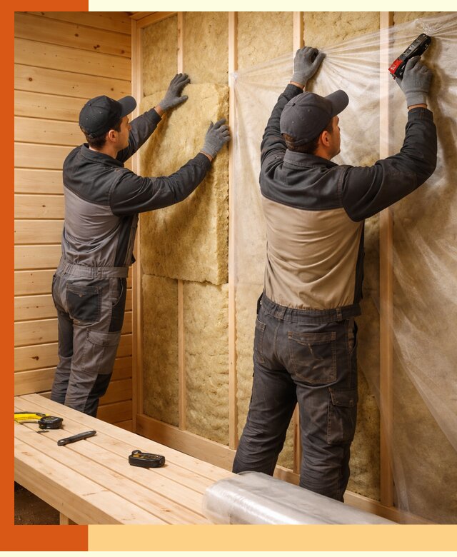 Профессиональное утепление сауны в Верхней Пышме с гарантиями качества