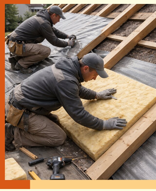 Профессиональное утепление крыши в Верхней Пышме качественно и надежно