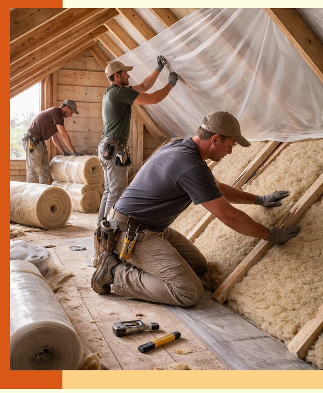 Утепление крыши изнутри в Верхней Пышме: профессионально и надежно