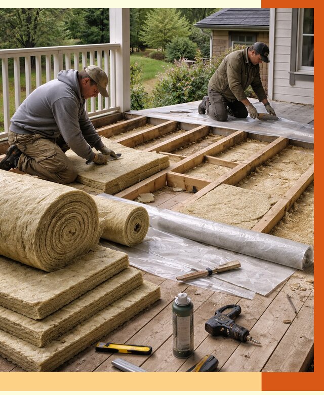 Утепление террасы в Верхней Пышме от 4309 руб./м2 — утеплить террасу под ключ | ТепломастерВрх