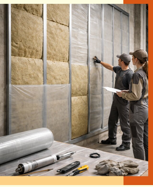 Утепление склада химсырья в Верхней Пышме от 4617 руб. под ключ | ТепломастерВрх