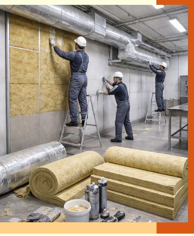 Утепление пищевого цеха в Верхней Пышме от 12825 руб./м² — комплексно под ключ | ТепломастерВрх