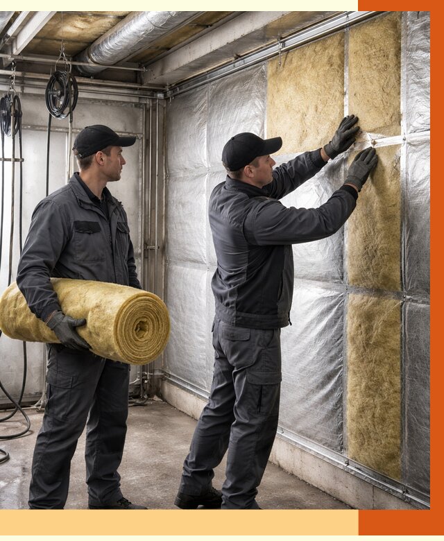 Утепление автомойки в Верхней Пышме от 8721 руб./м2 — комплексное утепление под ключ | ТепломастерВрх