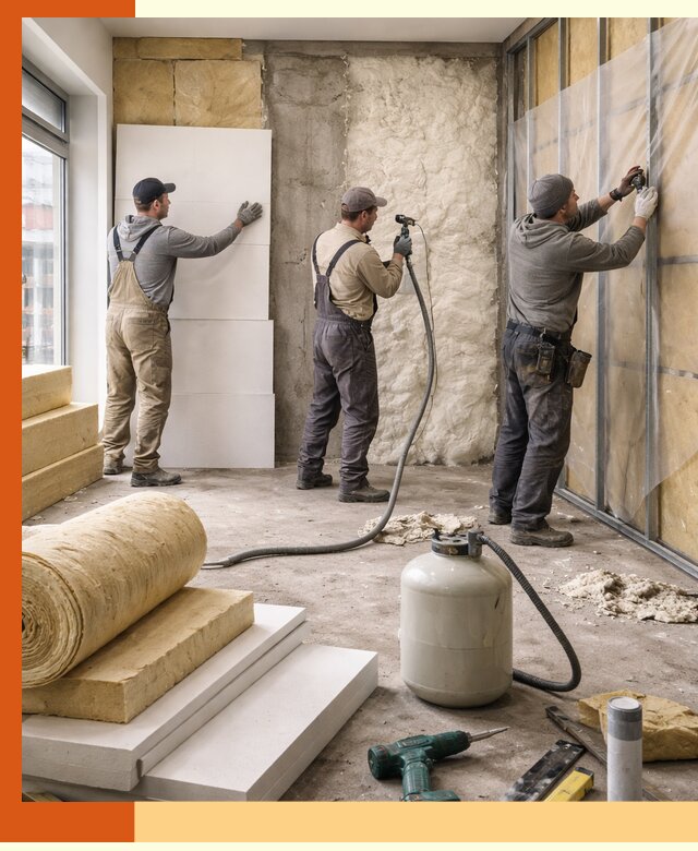 Утепление магазина в Верхней Пышме: комплексные решения по теплоизоляции