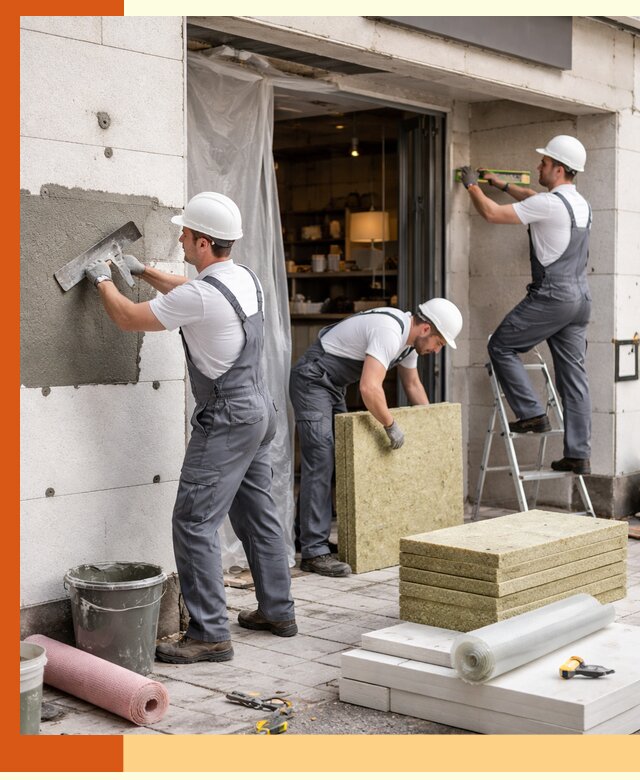 Утепление кафе в Верхней Пышме: профессиональная теплоизоляция и монтаж