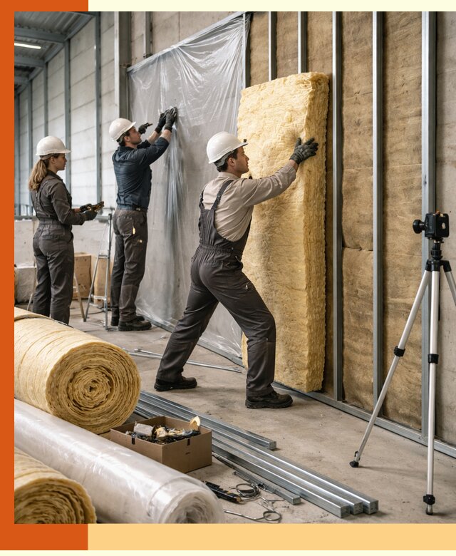 Утепление складского терминала в Верхней Пышме профессионально и надёжно