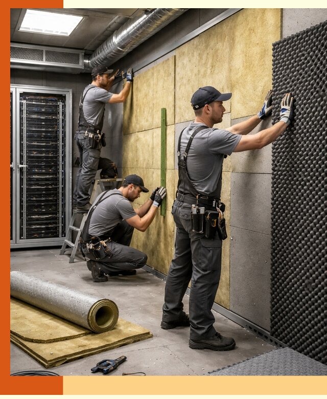 Утепление серверной комнаты профессионально в Верхней Пышме