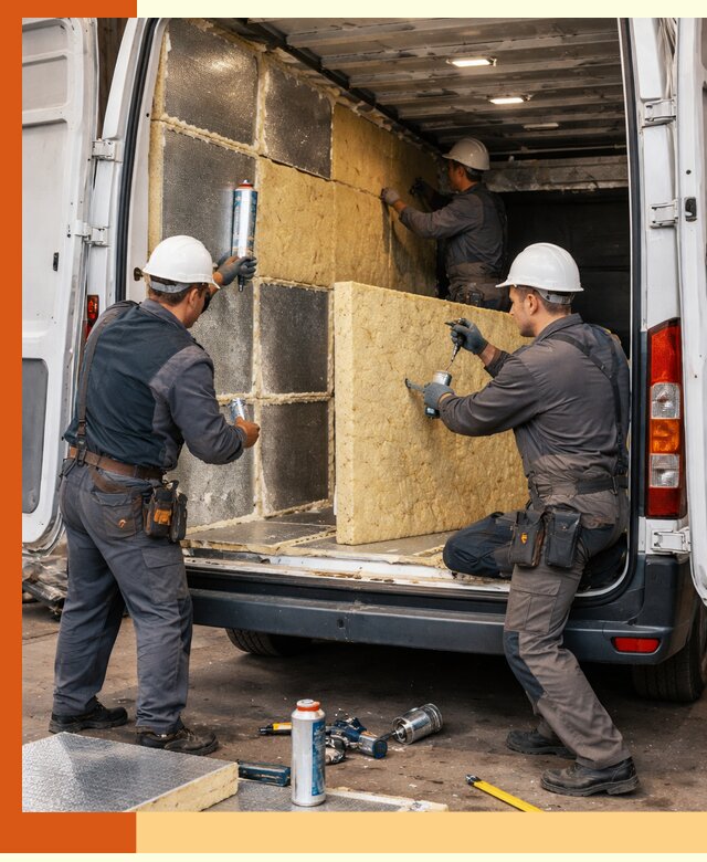 Утепление фургона-рефрижератора в Верхней Пышме для сохранения температуры