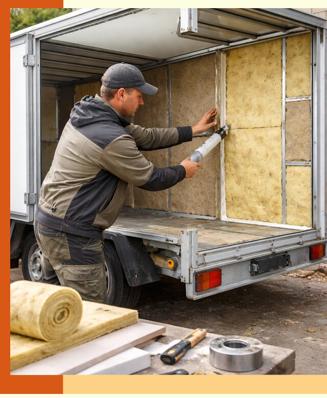 Профессиональное утепление прицепа в Верхней Пышме для любых условий