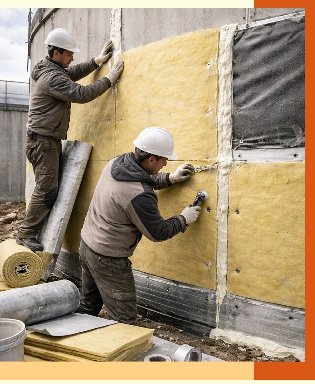 Утепление резервуара в Верхней Пышме от 28215 руб/м2 — монтаж ППУ и комплекс под ключ | ТепломастерВрх