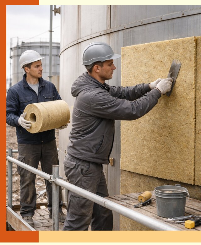 Профессиональное утепление резервуара и теплоизоляция в Верхней Пышме