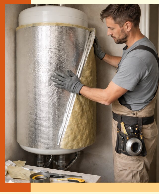 Утепление бойлера в Верхней Пышме для снижения теплопотерь и экономии энергии