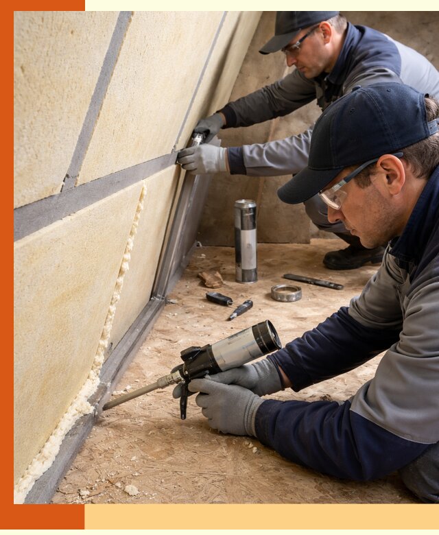 Герметизация стыков ППУ в Верхней Пышме — надежное уплотнение швов