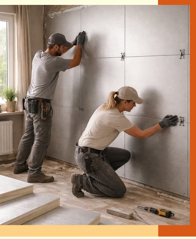 Утепление PIR панелями в Верхней Пышме от 4309 руб. под ключ | ТепломастерВрх