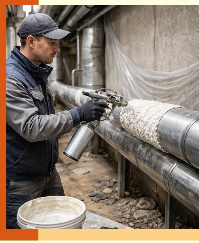 Утепление труб жидкой теплоизоляцией в Верхней Пышме