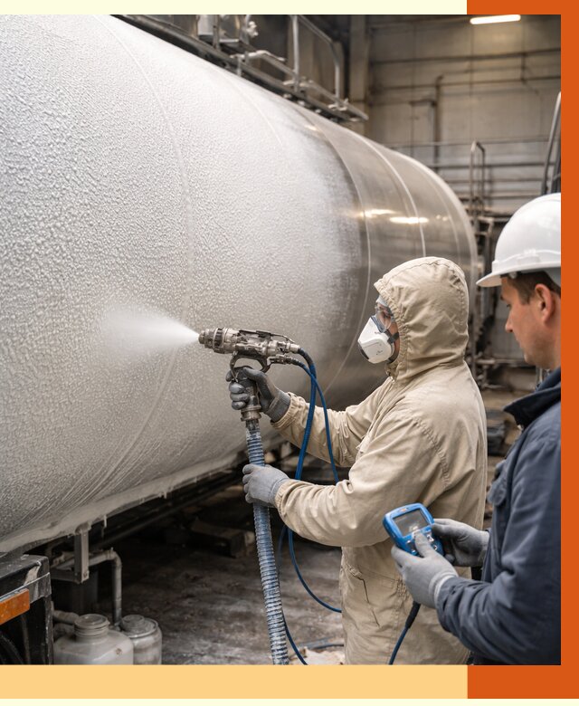 Утепление автоцистерны жидкой теплоизоляцией в Верхней Пышме от 14877 руб. под ключ | ТепломастерВрх