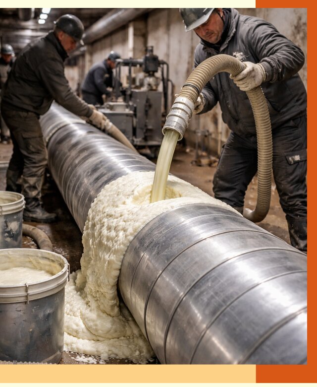 Утепление теплотрассы жидкой теплоизоляцией в Верхней Пышме от 4309 руб. | ТепломастерВрх