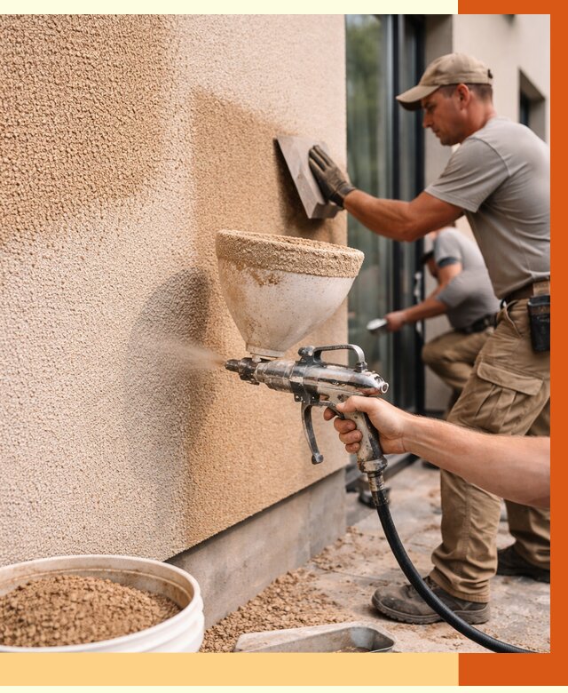 Утепление фасада жидкой пробкой в Верхней Пышме от 4925 руб./м² под ключ | ТепломастерВрх