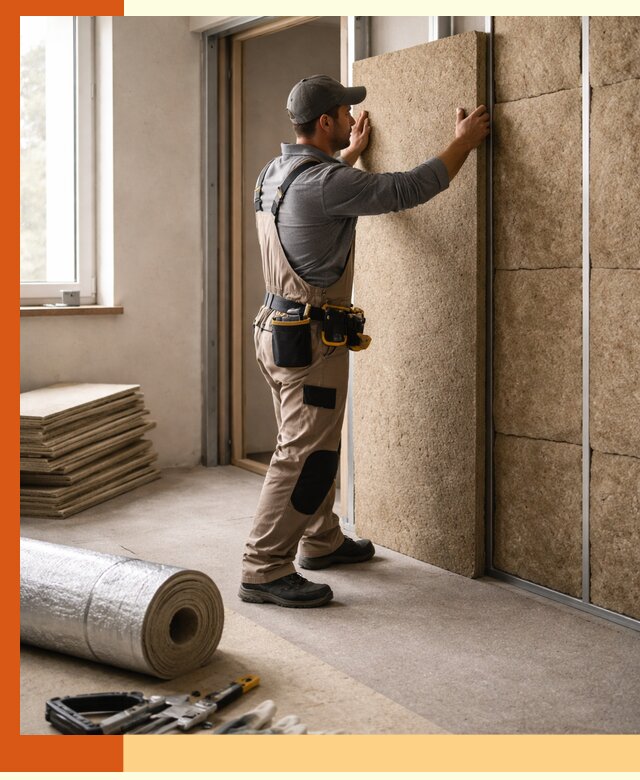 Шумоизоляция дома в Верхней Пышме — комплексная защита от шума