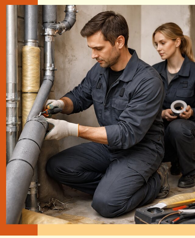 Шумоизоляция труб в Верхней Пышме: профессиональная звукоизоляция под ключ