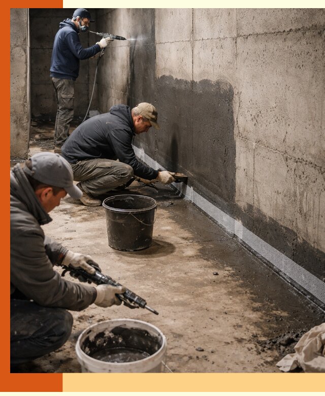 Гидроизоляция подвала в Верхней Пышме — комплексная защита от влаги