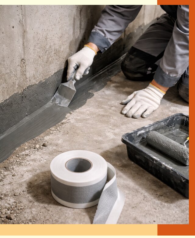 Гидроизоляция швов и герметизация стыков в Верхней Пышме от 1283 руб. | ТепломастерВрх