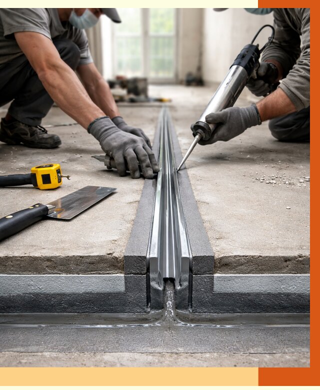 Гидроизоляция деформационного шва в Верхней Пышме от 7695 руб. под ключ | ТепломастерВрх