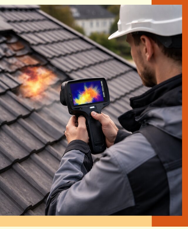 Тепловизионное обследование кровли в Верхней Пышме от 4617 руб. — ТепломастерВрх под ключ