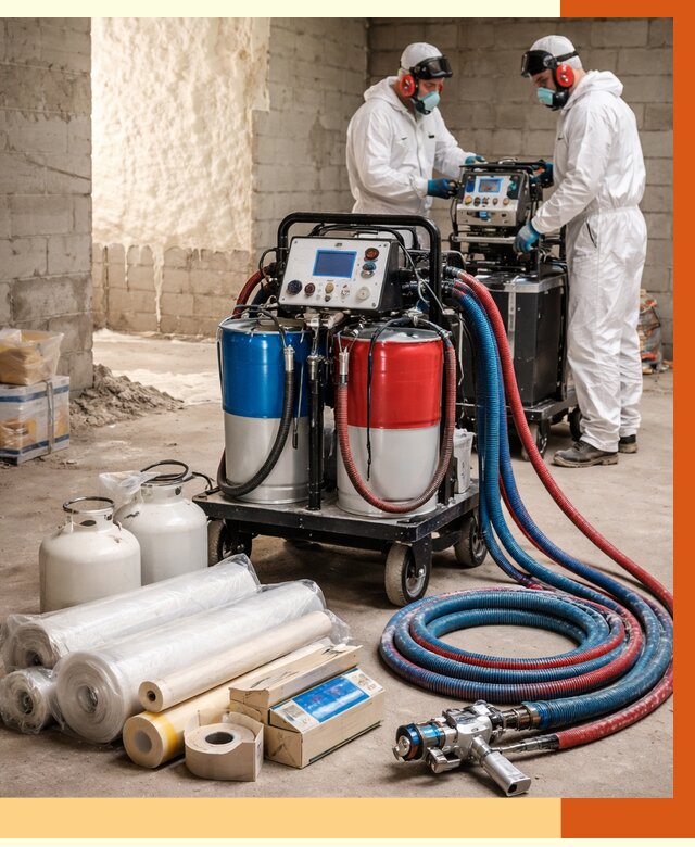 Аренда установки для напыления ППУ в Верхней Пышме от 35910 руб. | ТепломастерВрх