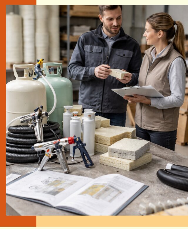 Продажа компонентов ППУ с профессиональной консультацией в Верхней Пышме